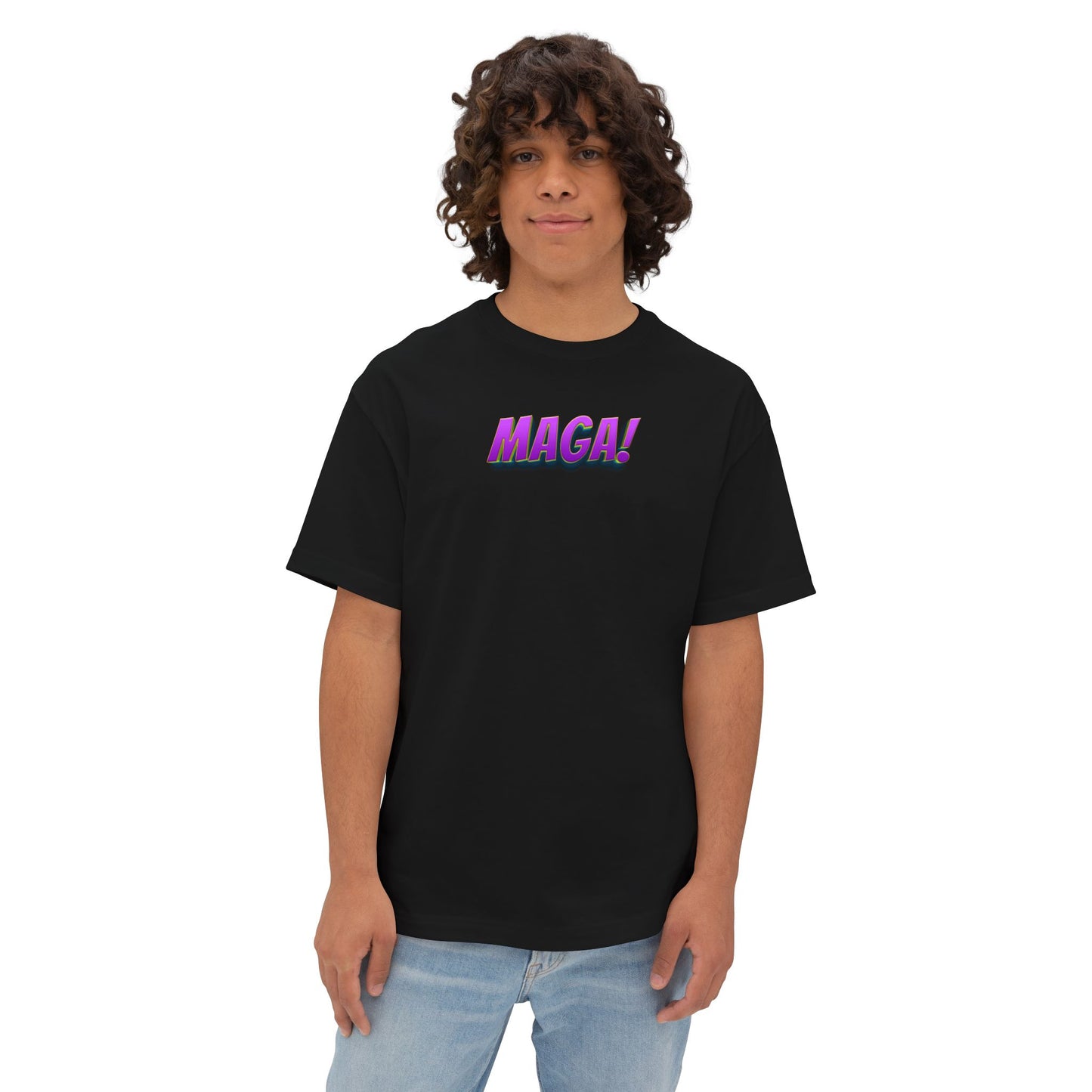 MAGA! & TREMpire Graphic Oversized T-Shirt