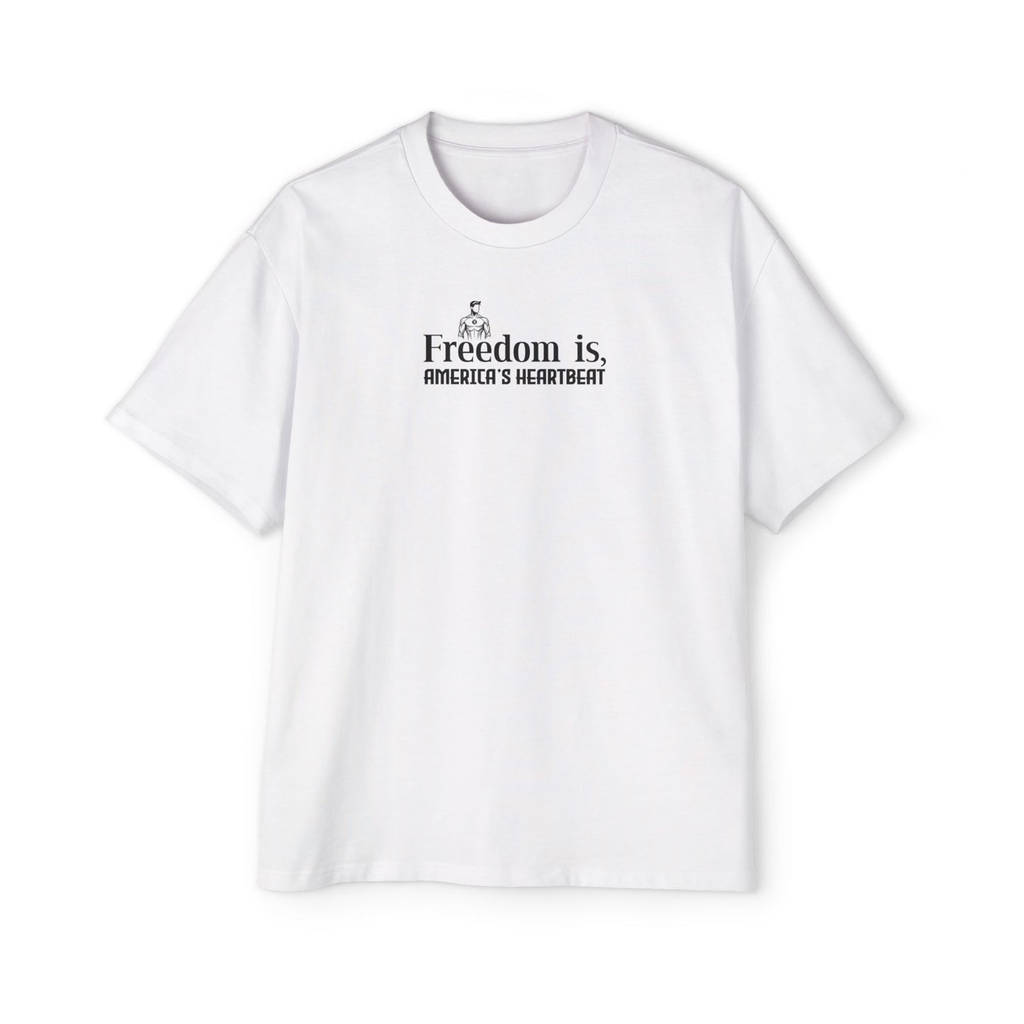 TREMpiew Oversized Tee - Heartbeat of Freedom