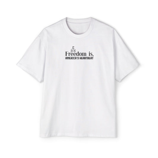 TREMpiew Oversized Tee - Heartbeat of Freedom