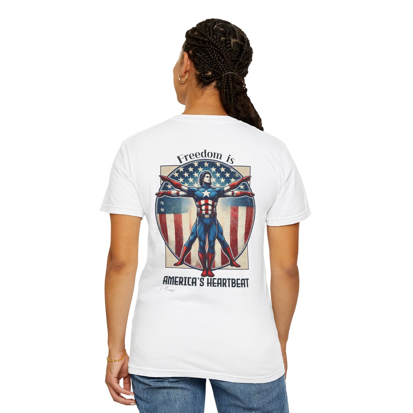 Trempire Oversize Shirt - Heartbeat of Freedom