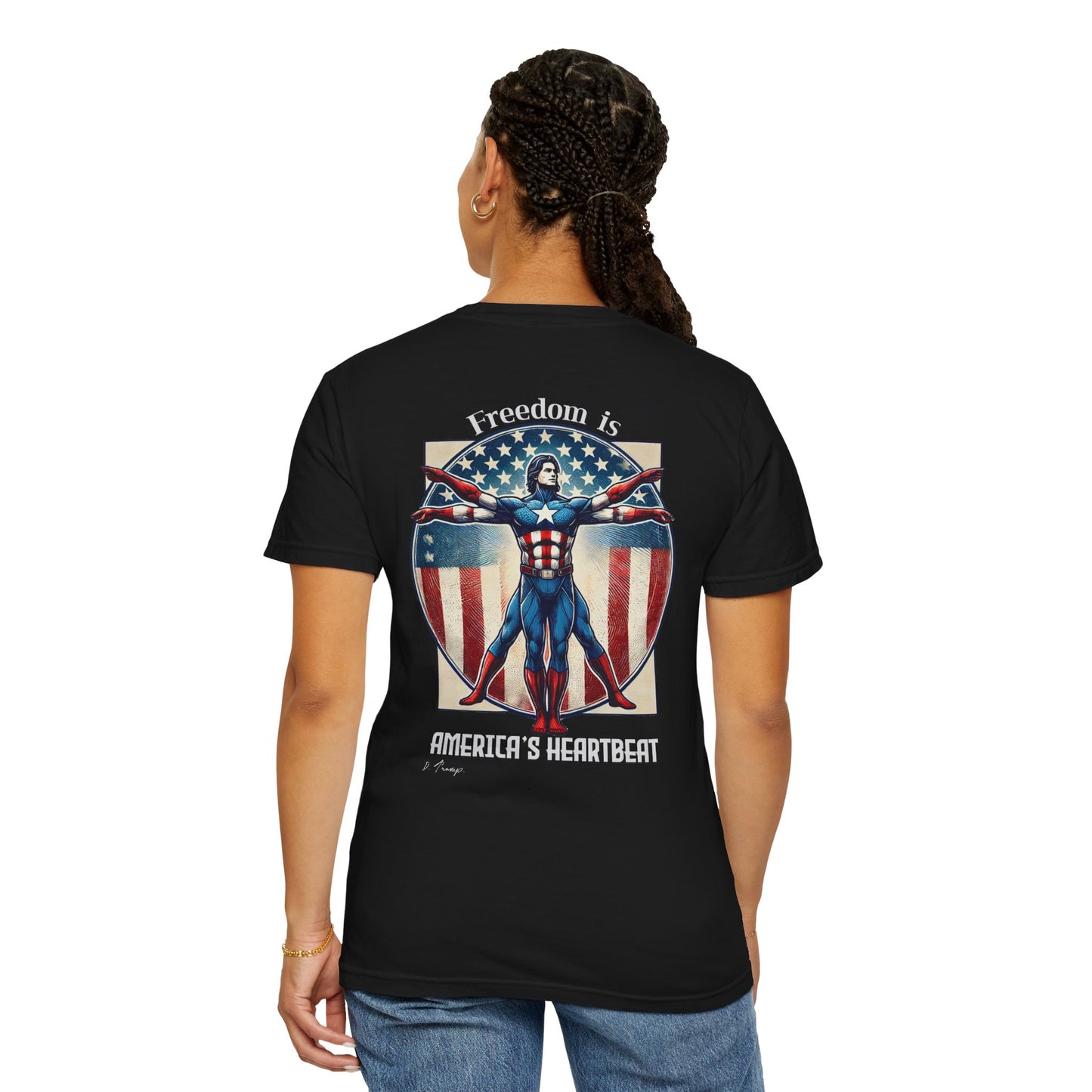 Trempire Oversize Shirt - Heartbeat of Freedom